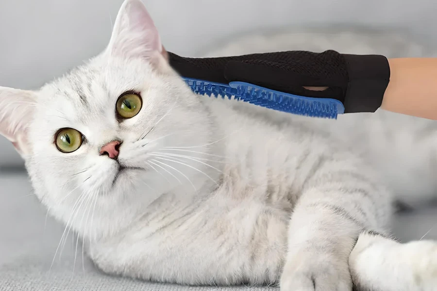 Long Hair Pet Deshedding Glove